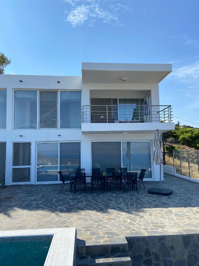 Villa Panorama Agia Marina Mikrolimanou Ngoại thất bức ảnh