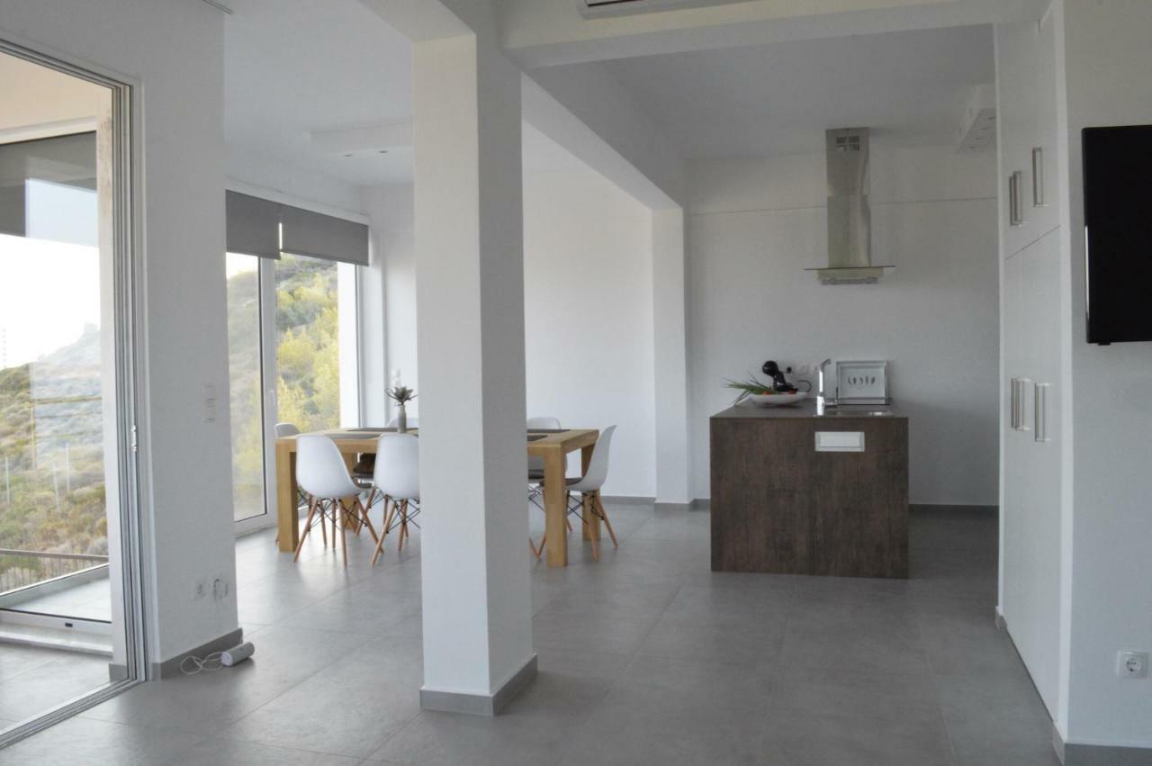Villa Panorama Agia Marina Mikrolimanou Ngoại thất bức ảnh