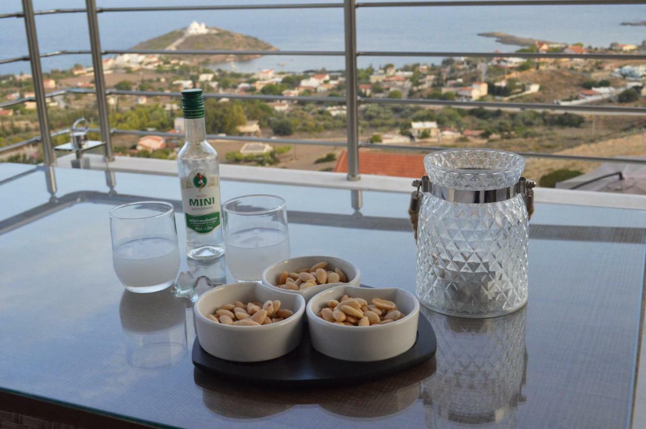 Villa Panorama Agia Marina Mikrolimanou Ngoại thất bức ảnh